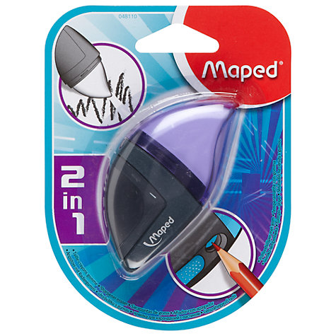 Maped Moondo Sharpener- Eraser 2 in 1